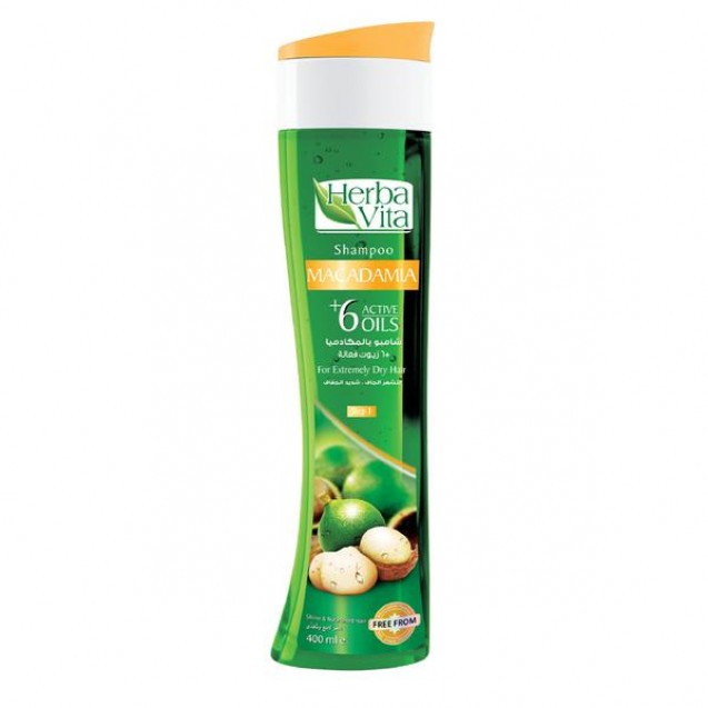 Herba Vita Macadamia Shampoo Green 400ml