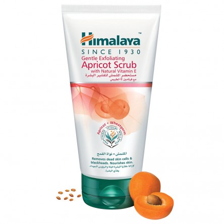 Himalaya Apricot & Wheat Purifying Lotion Scrub 150ml New