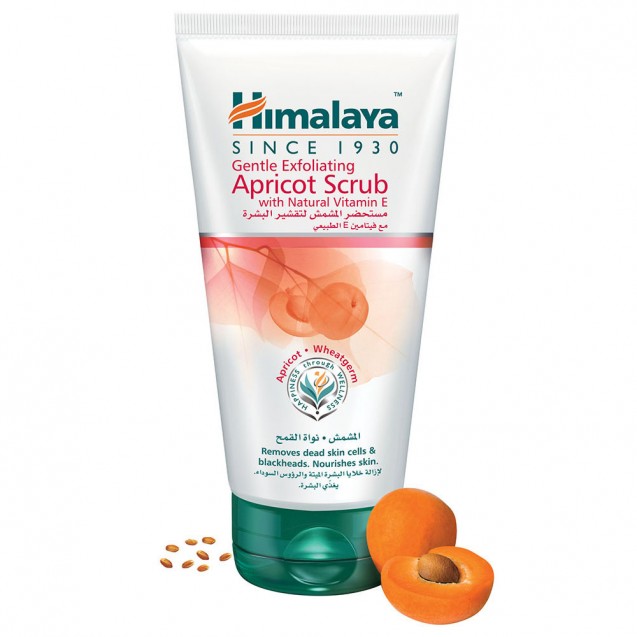 Himalaya Apricot & Wheat Purifying Lotion Scrub 150ml New