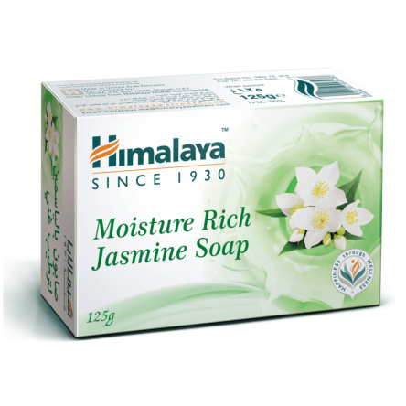 Himalaya soap with jasmine for rich moisturizing 125 g (4 pcs)
