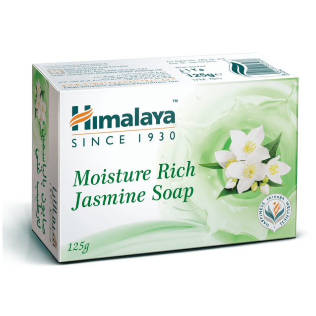 Himalaya soap with jasmine for rich moisturizing 125 g (4 pcs)