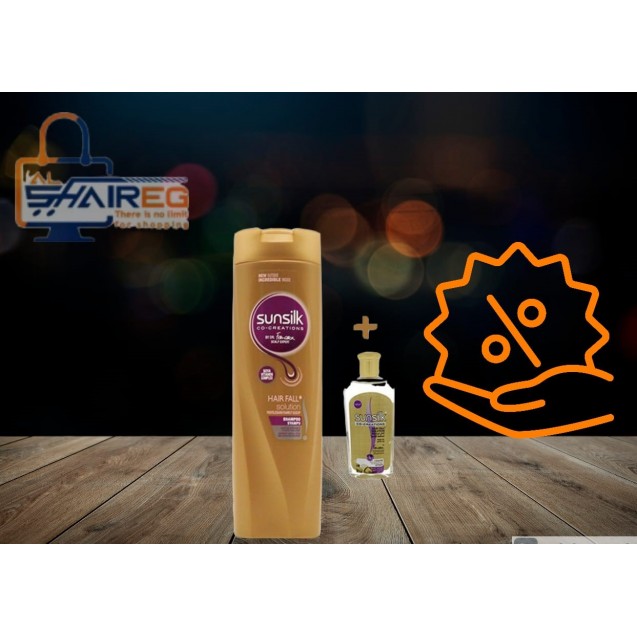 Sunsilk shampoo 350ml + 1pc honey oil 75ml free