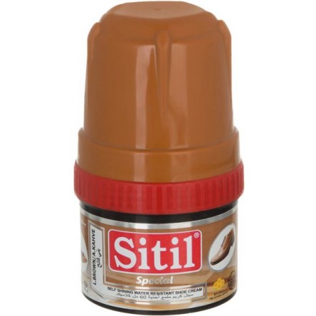 Cetyl Shoe Polish Cream Light Brown 200ml