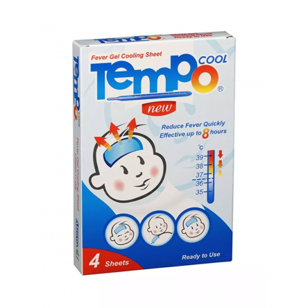 Temp-free gel compress (a box of 4 pcs)