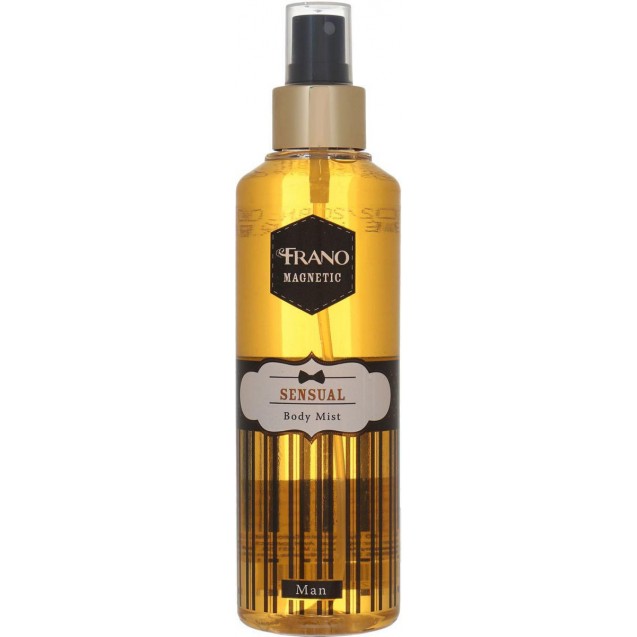 Frano Body Mist For Men Sensual Yellow Clear 250ml