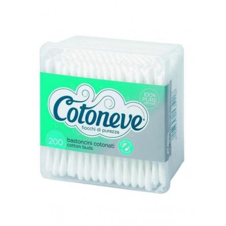 Cotoneve square ear cotton 200 sticks
