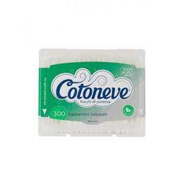 Cotoneve Rectangular Ear Cotton 300 Pieces