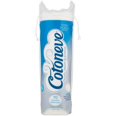 Cotoneve Make-up Removal Cotton Double 70 Pieces