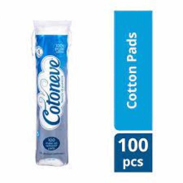 Cotoneve Make-up Removal Cotton 100 Pieces