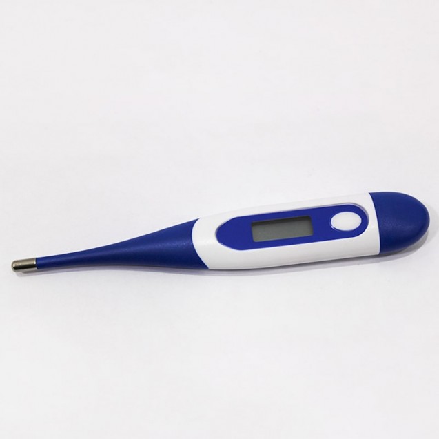 Flexible digital thermometer