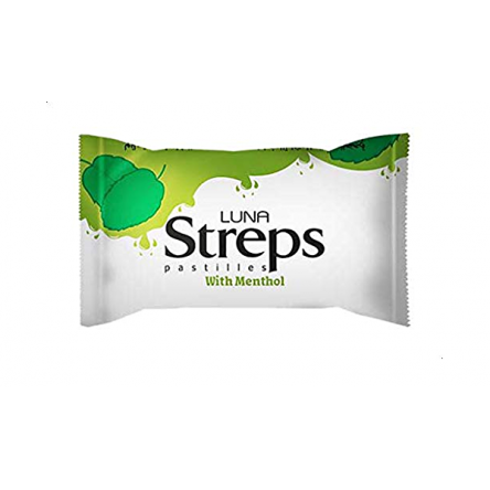 luna Pastilla Mint Flavored Cereals Box of 100 Pcs