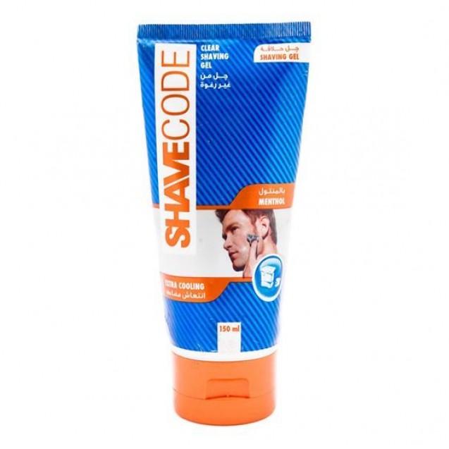 shave code double fresh shaving gel orange 75ml