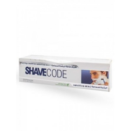 shave Code Sensitive Shaving Cream White 90ml