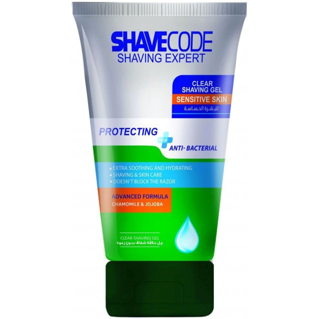 shave Code Sensitive Shaving Gel Green 150ml