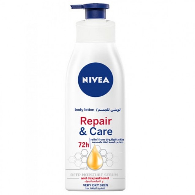 Nivea lotion 400 ml for dry skin (new shape)