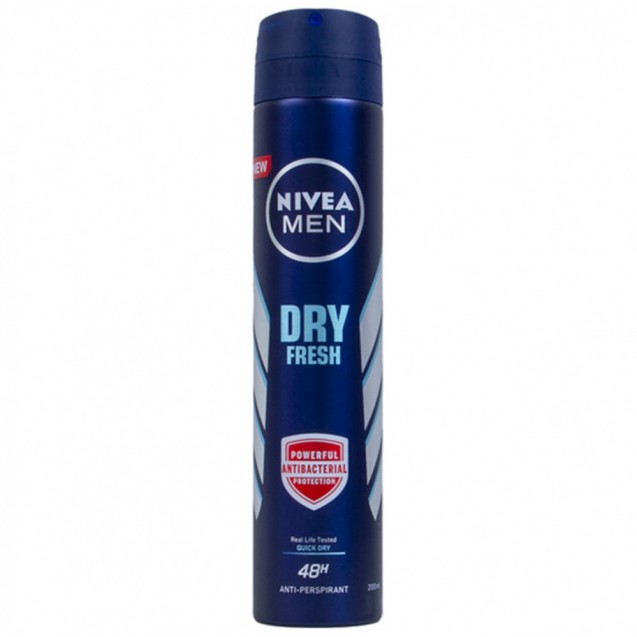 Nivea Dry spray for men navy 150 ml