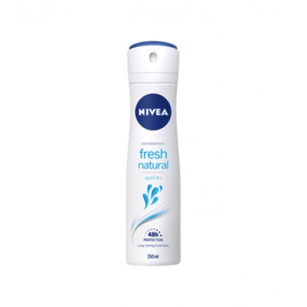 Nivea Fresh spray white for women 150 ml