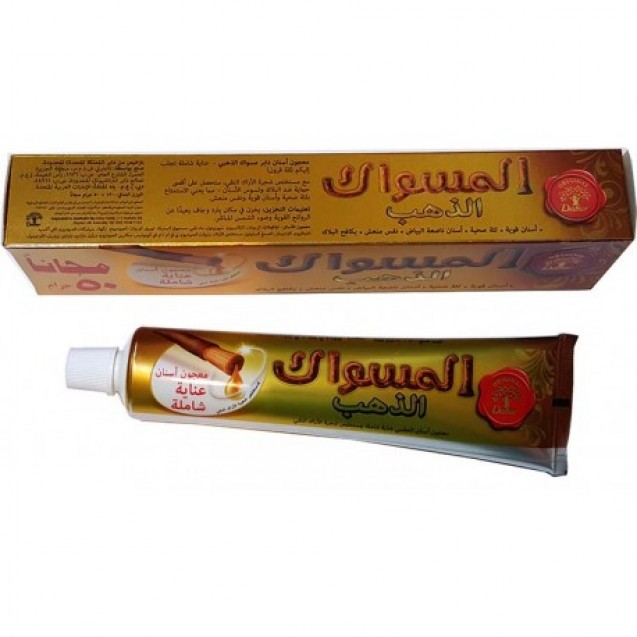 Vatika Toothpaste with miswak gold 30gm