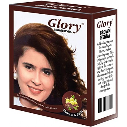Glory Henna  Chestnut (Box of 6 sachets)