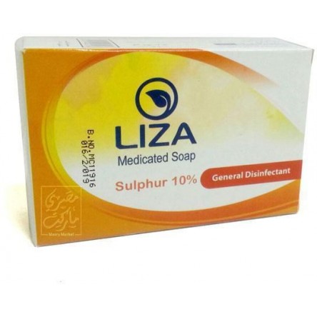 Liza Medicinal sulfur soap 75 gm