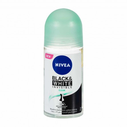 Nivea Roll-on black and white clean for women 50ml