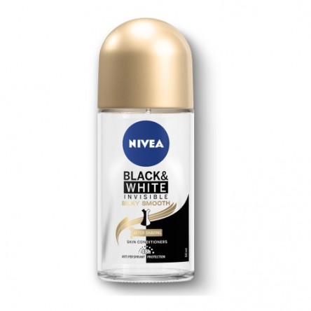 Nivea Roll-on black and white smooth 50ml for women