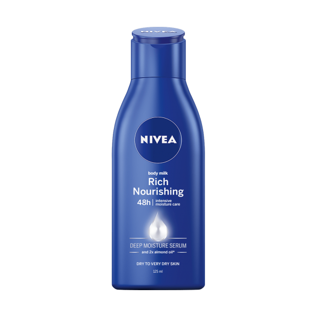 Nivea lotion 125 ml for dry skin ( new look )
