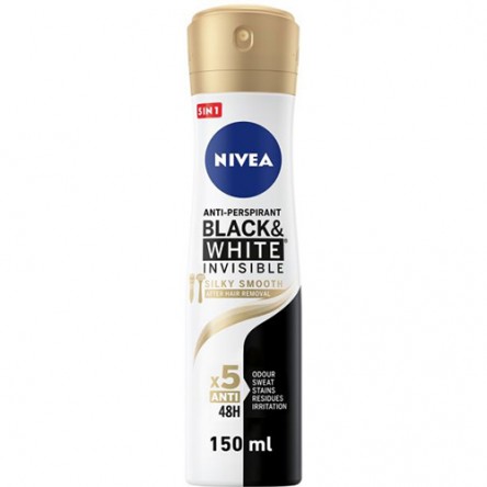 Nivea Fresh black and white smooth spray for women 150ml