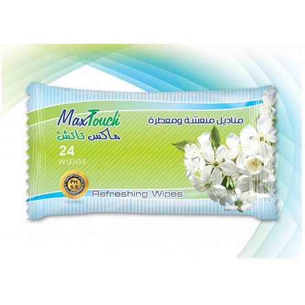 Max touch Classic Tissues 24 Wipes/Baku