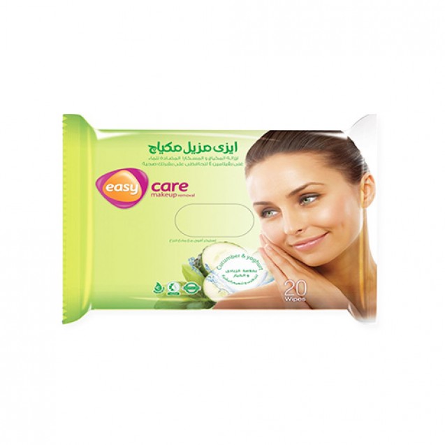 Max Care Make-up Remover Wipes Cucumber 20 Wipes