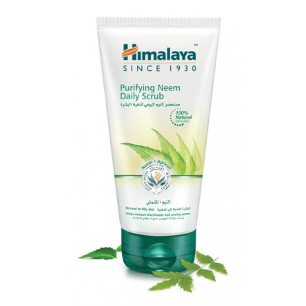 Himalaya Purifying Neem & Apricot Scrub 75ml New