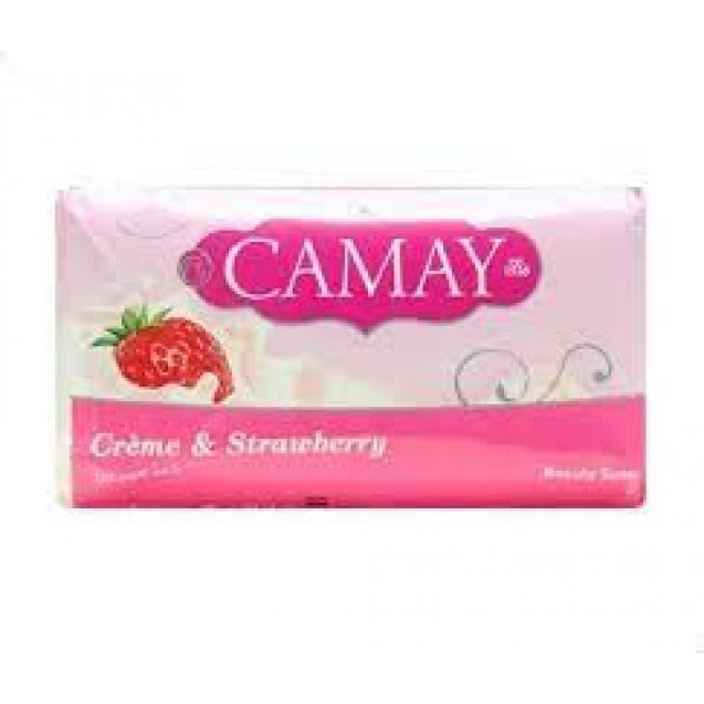 Camay Soap Strawberry & Moisturizing Cream 80gm