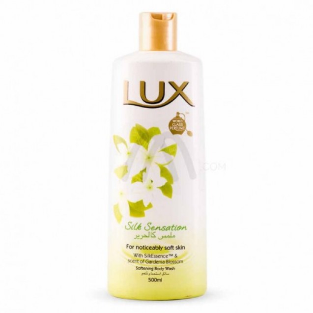 Lux silky feel shower gel 500ml 