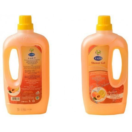 Zazo shower gel apricot and lemon 1.450 liters