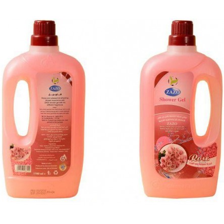 zazu shower gel rose 1.450 liter