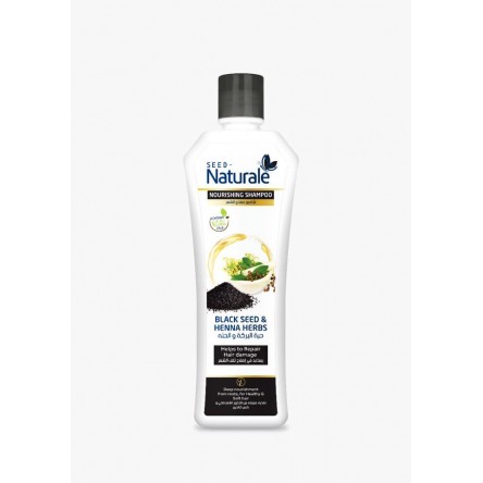 Natural shampoo with black seed and henna 190 ml