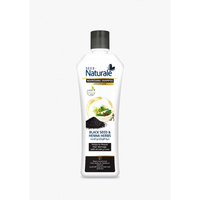 Natural shampoo with black seed and henna 190 ml