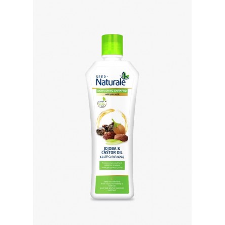 Natural shampoo with jojoba and castor oil 190 ml