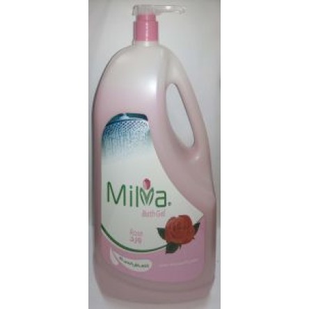 Milva shower gel Taif rose 2 liters.