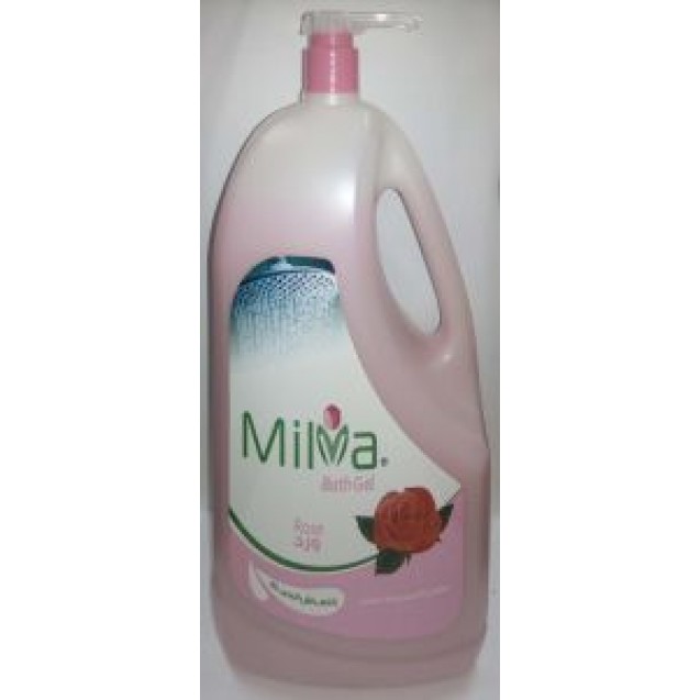 Milva shower gel Taif rose 2 liters.