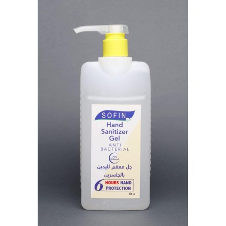Sofin hand sanitizer gel 1 liter