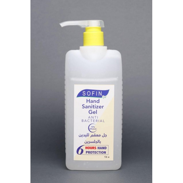 Sofin hand sanitizer gel 1 liter