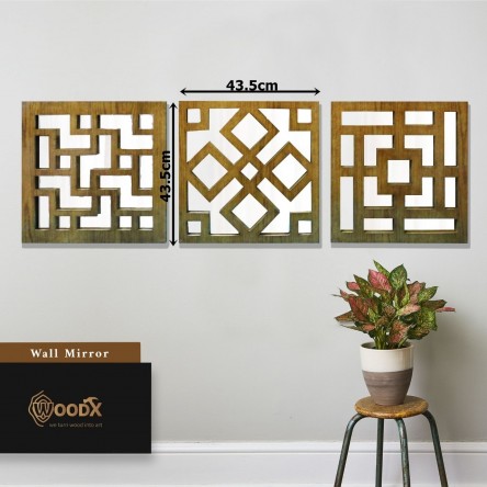 Wall frames handcrafted from beech wood