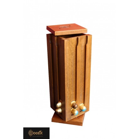 Coffee capsule holder compatible with Nespresso capsules