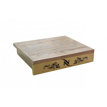 Coffee capsule storage unit compatible with Nespresso capsules