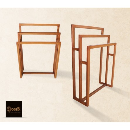 Modern red Roman beech wood napkin