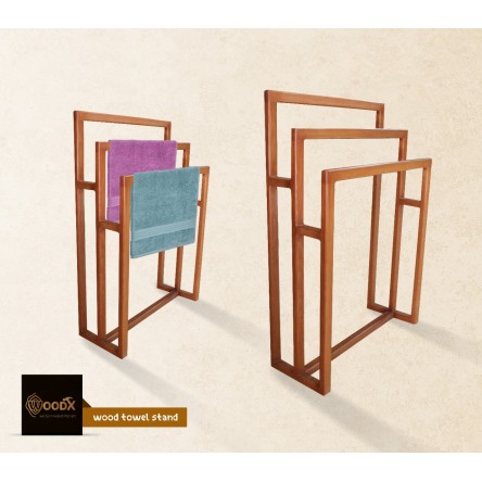 Modern red Roman beech wood napkin