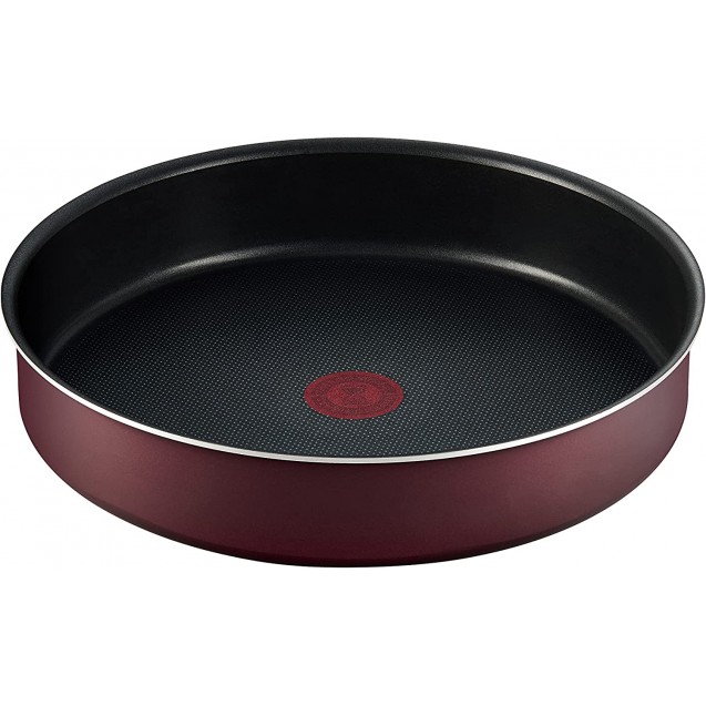 Tefal Armatal Round Oven Tray, Size 28 cm, Dark purple 