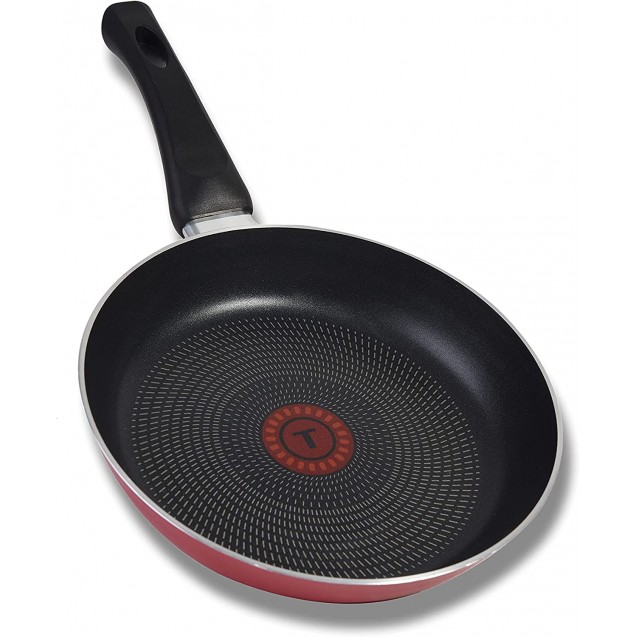 Tefal Minute Frypan With Handle, Size 22 cm, Red 