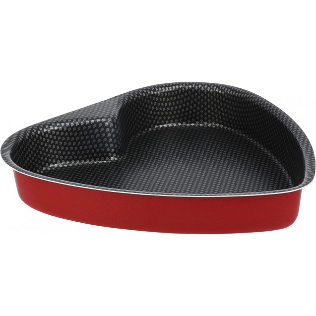 Tefal Heart Mould, Non Stick, Size 28 cm, Red 